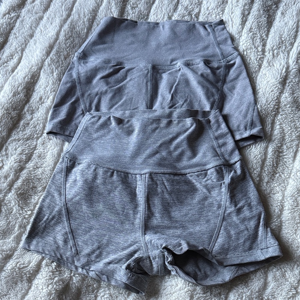 Born Primitive Gray Athletic Shorts